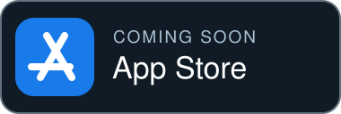 App Store — coming soon